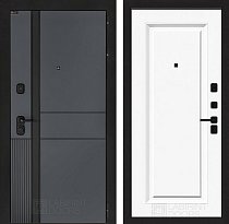 LABIRINT Входная металлическая дверь EvoLAB панель №27 цвет эмаль белая
