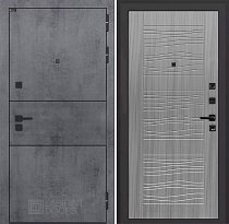 LABIRINT Входная металлическая дверь Инфинити панель №6 цвет сандал серый