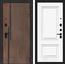 LABIRINT Входная металлическая дверь Karmina панель №26 цвет эмаль белая