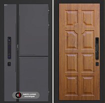 LABIRINT Входная металлическая дверь Лаб-3 Смарт панель №17 цвет голден ОАК