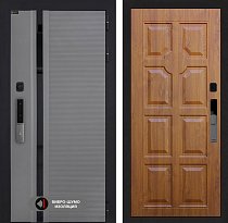 LABIRINT Входная металлическая дверь Пиано Смарт 2.0 панель №17 цвет голден ОАК