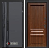 LABIRINT Входная металлическая дверь Лаб-2 Про панель №3 цвет орех бренди