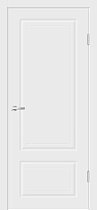 Двери Холл модель ФЛЭТ Люкс 2Р цвет эмаль RAL9003