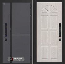 LABIRINT Входная металлическая дверь Лаб-3 Смарт панель №15 цвет Алмон-25