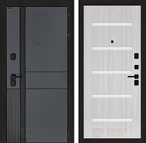 LABIRINT Входная металлическая дверь EvoLAB панель №1 цвет сандал белый
