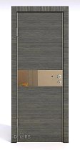 Линия Дверей Шумоизоляционная дверь 42 Дб модель 609 цвет Ольха зеркало бронзовое
