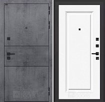 LABIRINT Входная металлическая дверь Инфинити панель №27 цвет эмаль белая