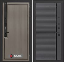 LABIRINT Входная металлическая дверь Лаб-1 Про панель №22 цвет графит софт