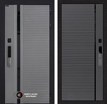 LABIRINT Входная металлическая дверь Пиано Смарт 2.0 панель №22 цвет графит софт