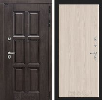 LABIRINT Входная металлическая дверь Лондон панель №5 цвет ясень светлый