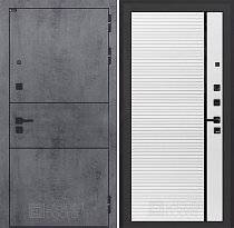 LABIRINT Входная металлическая дверь Инфинити панель №22 цвет белый софт
