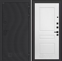 LABIRINT Входная металлическая дверь Вулкано панель №3 цвет белый софт