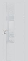 Profilo Porte модель PX-6 кромка хром с 4-х сторон цвет Агат матовый стекло лакобель лунный
