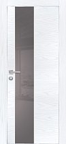 Profilo Porte модель PX-6 кромка хром с 4-х сторон цвет Дуб скай белый стекло лакобель серый