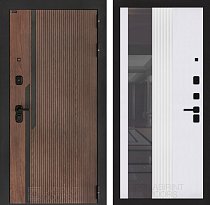 LABIRINT Входная металлическая дверь Karmina панель №32 цвет белый софт рельеф