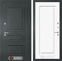 LABIRINT Входная металлическая дверь Атлантик панель №27 цвет эмаль белая