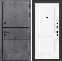 LABIRINT Входная металлическая дверь Инфинити панель №11 цвет белый софт