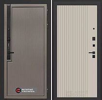 LABIRINT Входная металлическая дверь Лаб-1 Про панель №29 цвет капучино