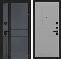 LABIRINT Входная металлическая дверь EvoLAB панель №21 цвет грей софт
