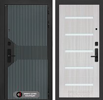 LABIRINT Входная металлическая дверь Смартлаб панель №1 цвет сандал белый
