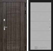 LABIRINT Входная металлическая дверь SCANDI панель 13 грей soft