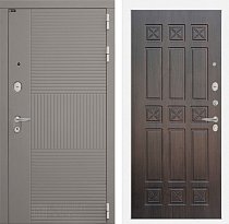 LABIRINT Входная металлическая дверь Форма панель №16 цвет Алмон 28