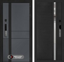 LABIRINT Входная металлическая дверь ЭвоЛаб Смарт панель №31 цвет чёрный кварц