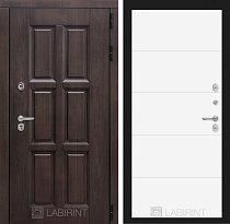 LABIRINT Входная металлическая дверь Лондон панель №13 белый soft