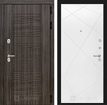 LABIRINT Входная металлическая дверь SCANDI панель 24 белый софт