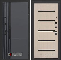 LABIRINT Входная металлическая дверь Лаб-2 Про панель №1 цвет белёный дуб
