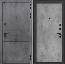 LABIRINT Входная металлическая дверь Инфинити панель №24 цвет бетон светлый