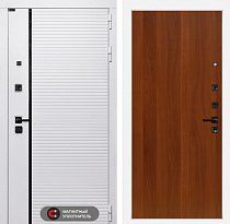 LABIRINT Входная металлическая дверь Роял панель №5 цвет итальянский орех
