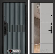 LABIRINT Входная металлическая дверь Смартлаб панель №19 цвет грей софт