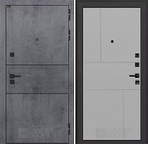 LABIRINT Входная металлическая дверь Инфинити панель №21 цвет грей софт