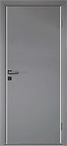 EtaDoor Дверь влагостойкая гладкая кромка AL с двух сторон цвет RAL7035
