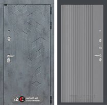 LABIRINT Входная металлическая дверь BETON панель №29 серый софт