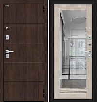 Входная Дверь модель Флэт/BChrome цвет Almon/Cappuccino Melinga