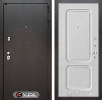 LABIRINT Входная металлическая дверь Сильвер панель №9 цвет белый софт