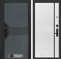 LABIRINT Входная металлическая дверь Смартлаб панель №22 цвет белый софт