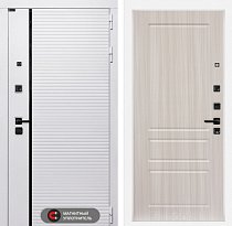 LABIRINT Входная металлическая дверь Роял панель №3 цвет сандал белый