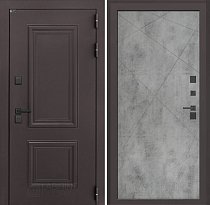 LABIRINT Входная металлическая дверь Полярис Лайт панель №24 цвет бетон светлый