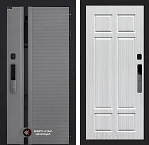 LABIRINT Входная металлическая дверь Пиано Смарт 2.0 панель №8 цвет кристалл вуд