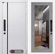 LABIRINT Входная металлическая дверь Роял Смарт панель №18 цвет бетон светлый