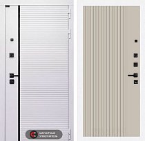 LABIRINT Входная металлическая дверь Роял панель №29 цвет капучино