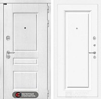 LABIRINT Входная металлическая дверь Версаль панель №27 цвет эмаль белая