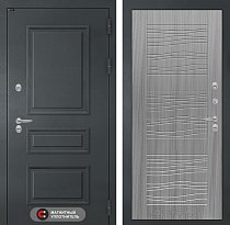 LABIRINT Входная металлическая дверь Атлантик панель №6 цвет сандал серый