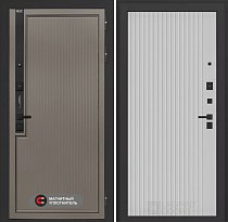 LABIRINT Входная металлическая дверь Лаб-1 Про панель №29 цвет белый софт рельеф