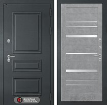 LABIRINT Входная металлическая дверь Атлантик панель №20 цвет бетон светлый