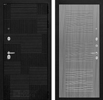 LABIRINT Входная металлическая дверь PAZL панель №6 cандал серый