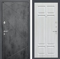 LABIRINT Входная металлическая дверь Лофт панель №8 цвет кристалл вуд
